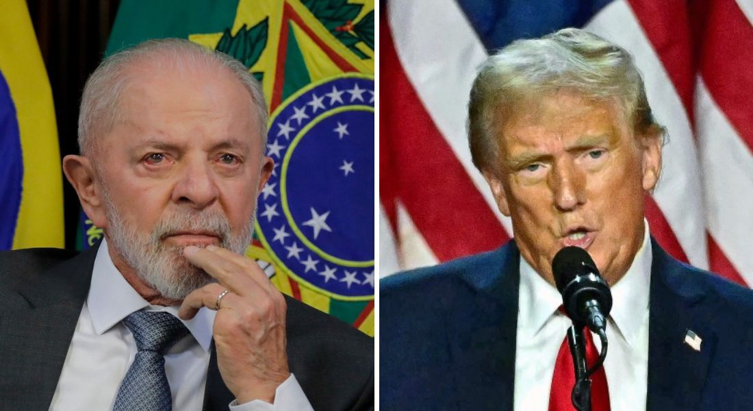 Luiz Inácio Lula da Silva e Donald Trump