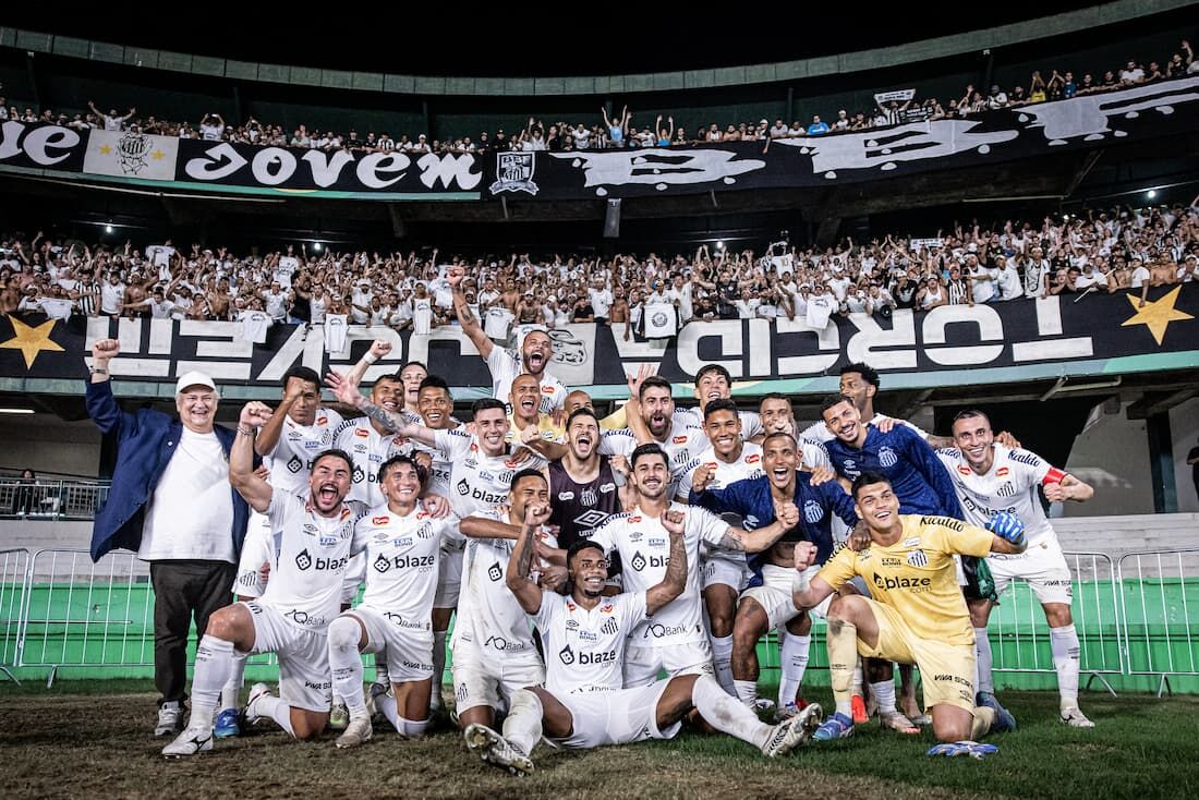 Mesmo sem precisar jogar na rodada, Santos é campeão da Série B 2024