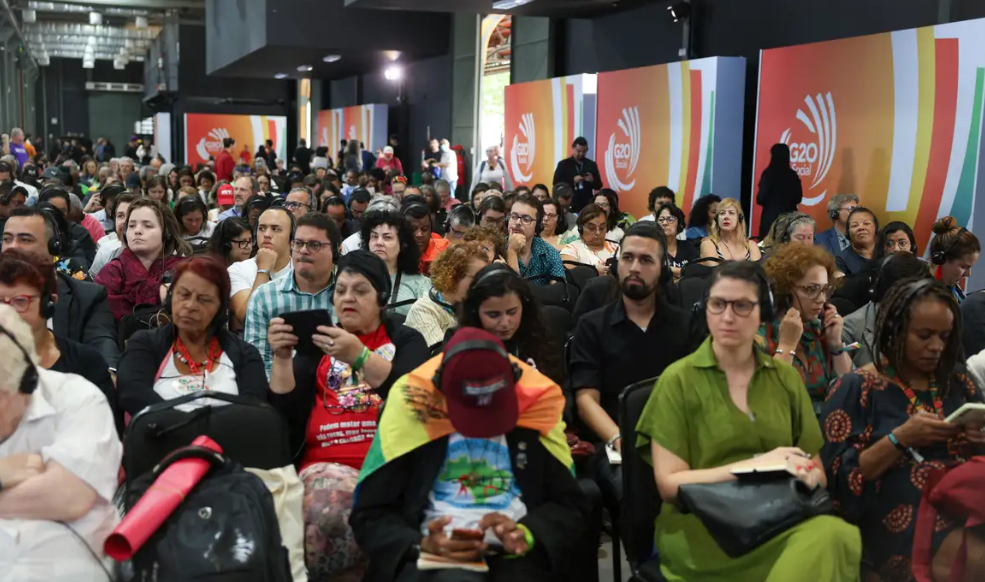 Encontro do G20 Social no Rio de Janeiro