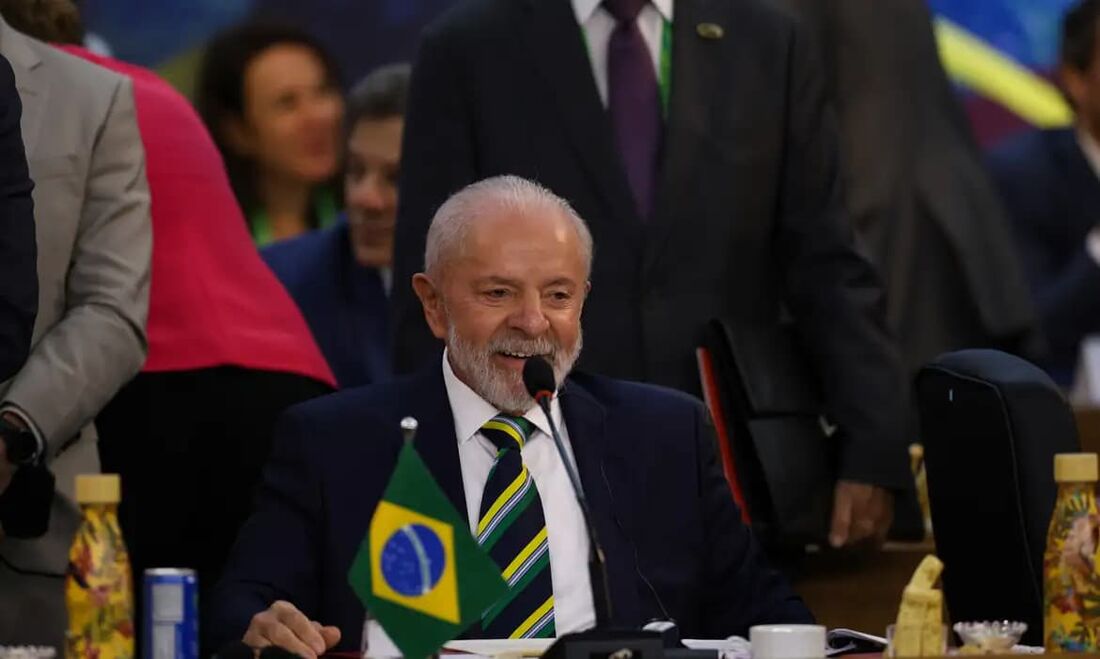 O presidente Lula