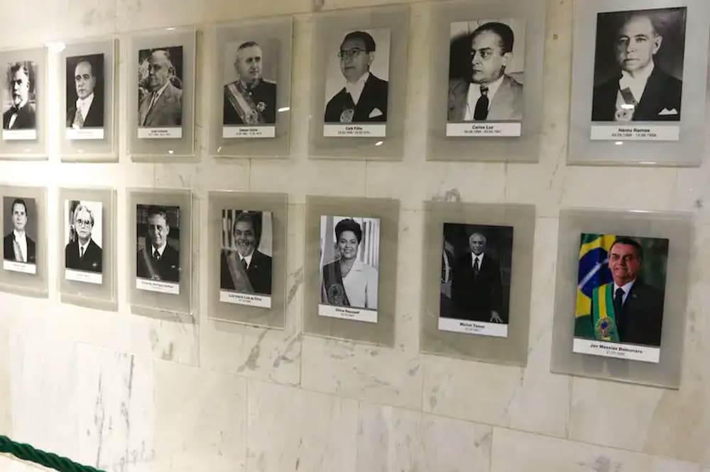 Galeria dos Presidentes da República em 03/04/2019