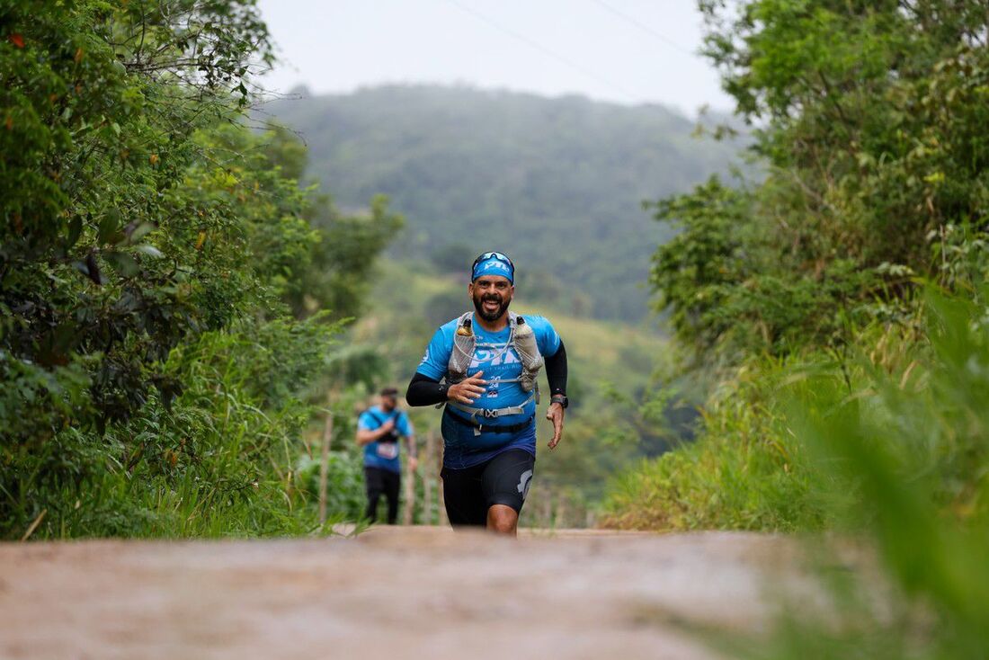 Corrida de trilha na Mata Atlântica