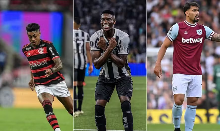 Bruno Henrique, Luiz Heneique e Lucas Paquetá são alvos de operação de mainpulação de resultados