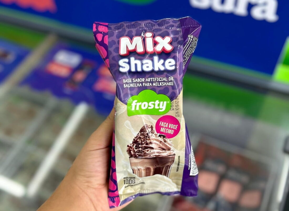 Mix Shake é a novidade da marca de sorvetes