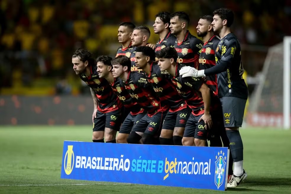 Sport antes da partida com a Chapecoense, na Ilha do Retiro