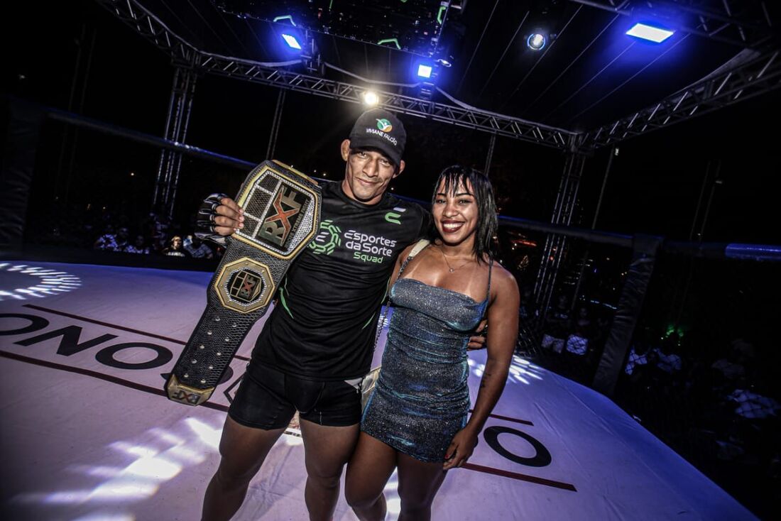 Gustavo e Ingrid vão estar juntos no Jungle Fight 132