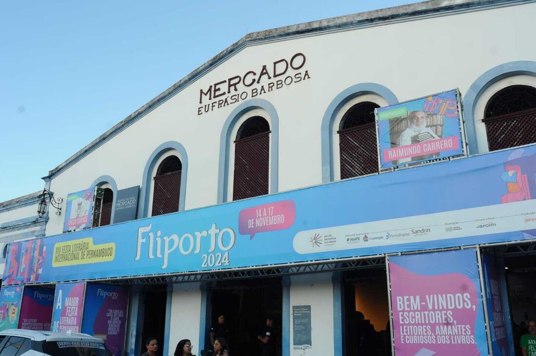 Fliporto ocupa o Mercado Eufrásio Barbosa até o próximo domingo (17)