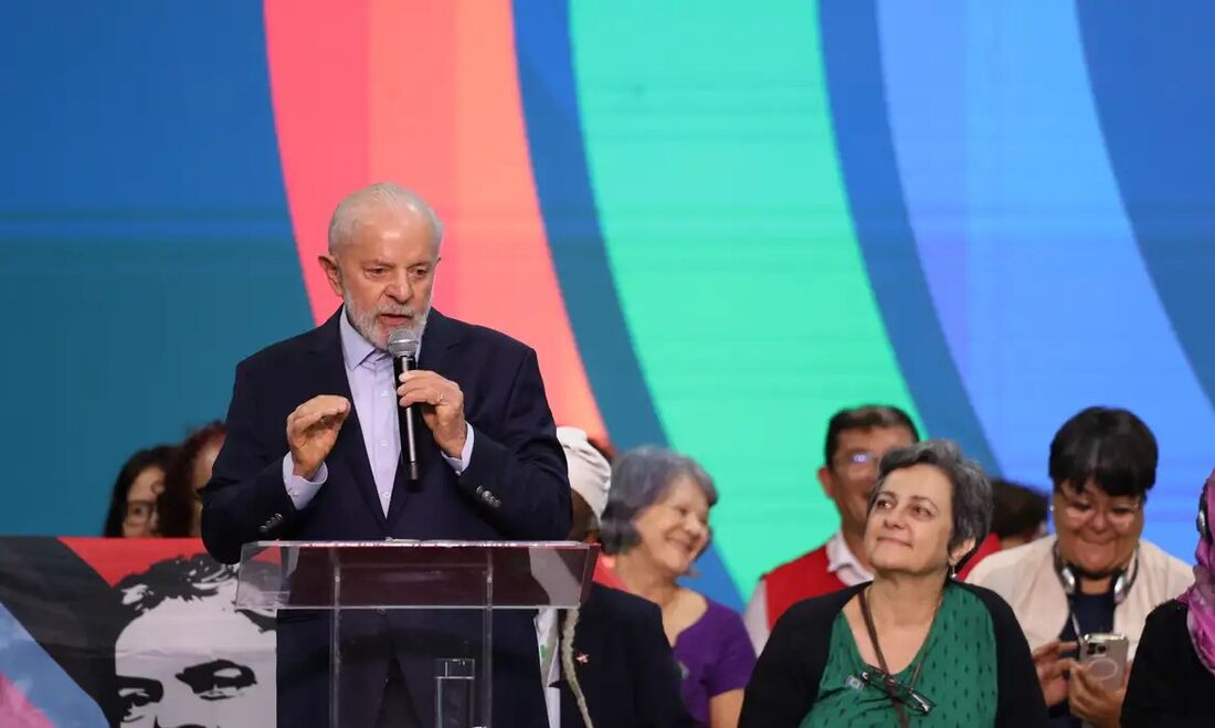 Presidente Luiz Inácio Lula da Silva, em discurso na Cúpula do G20 Social, no Rio de Janeiro