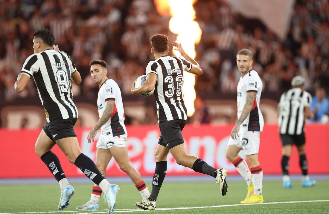 Botafogo cai para segundo lugar na tabela