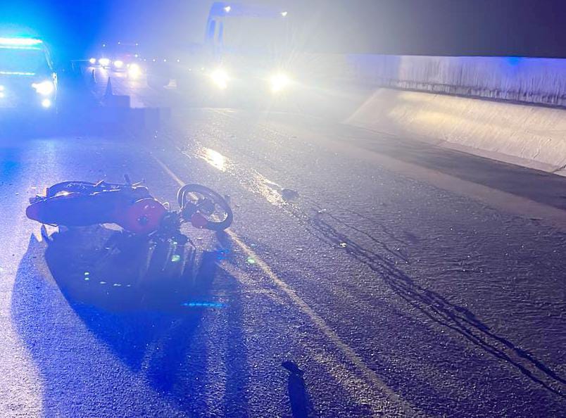 Acidente matou motociclista e cavalo, na BR-101