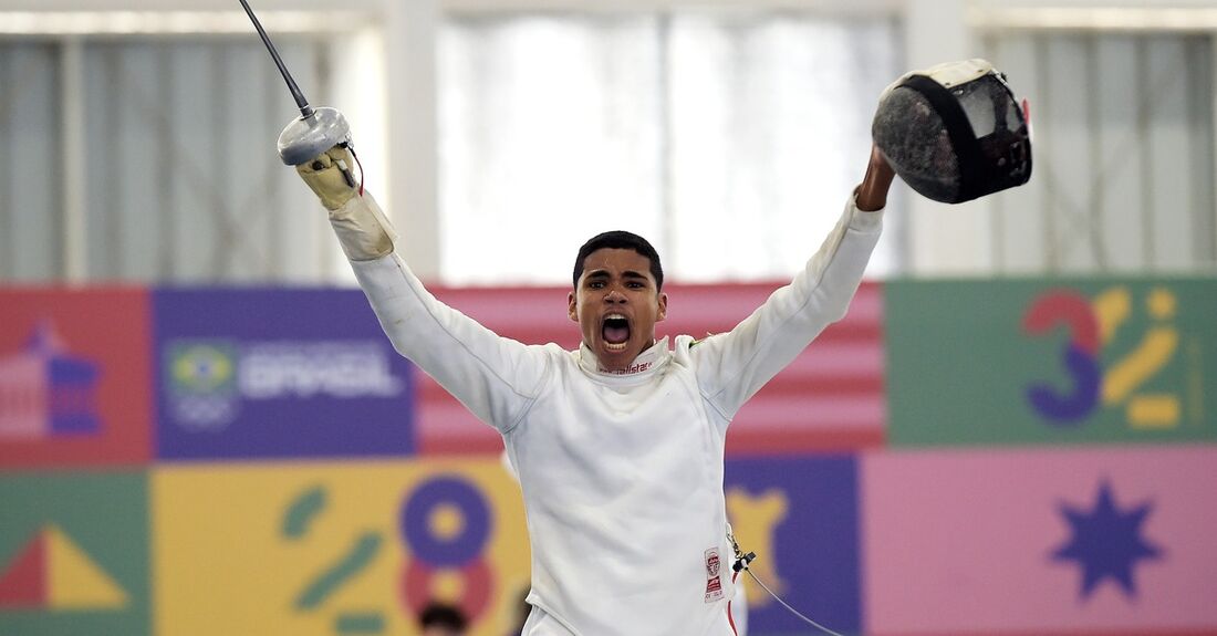 Jhon Jhaymesson Xavier conquista duas medalhas nos Jogos da Juventude