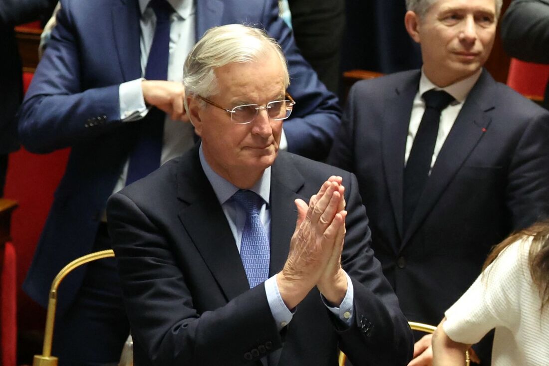 Primeiro-ministro frânces Michel Barnier