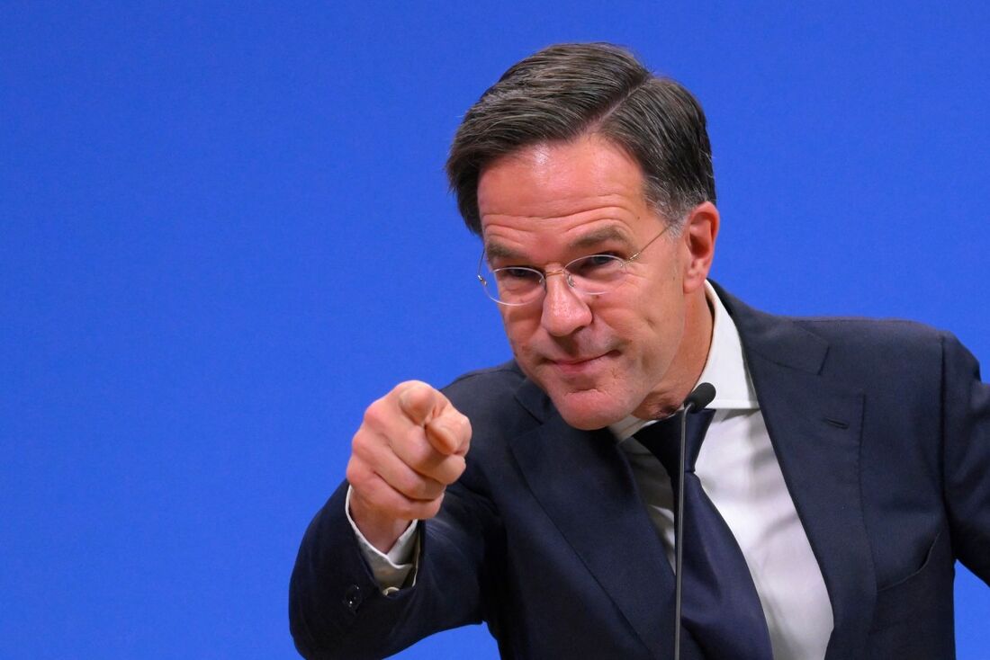 O secretário-geral da Otan, Mark Rutte