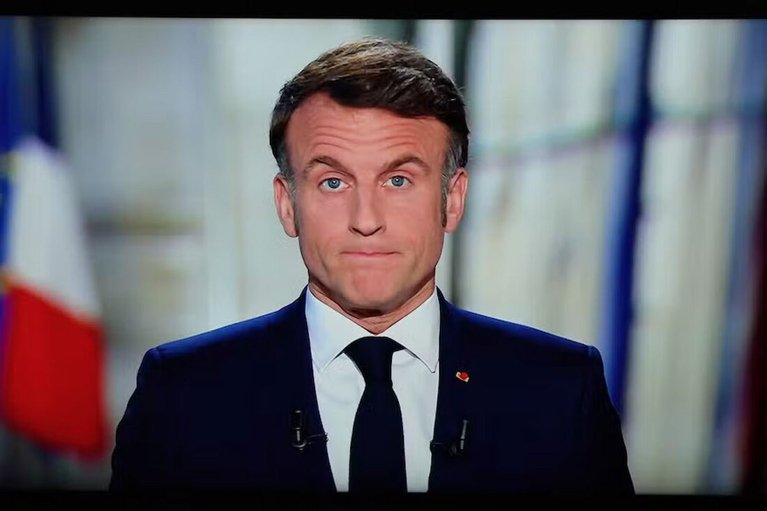 Presidente da França, Emmanuel Macron.