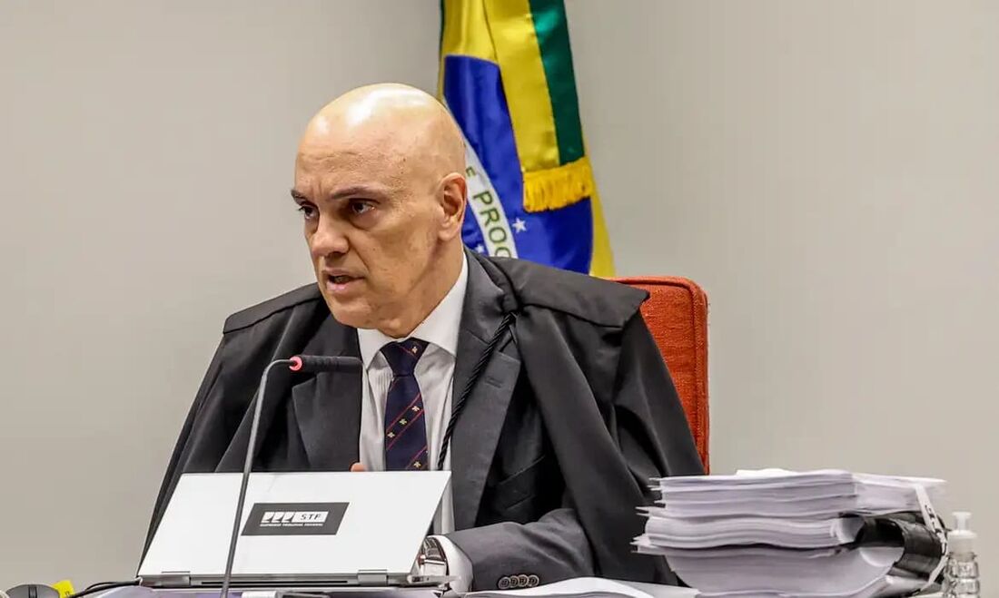 O ministro Alexandre de Moraes, do Supremo Tribunal Federal (STF).