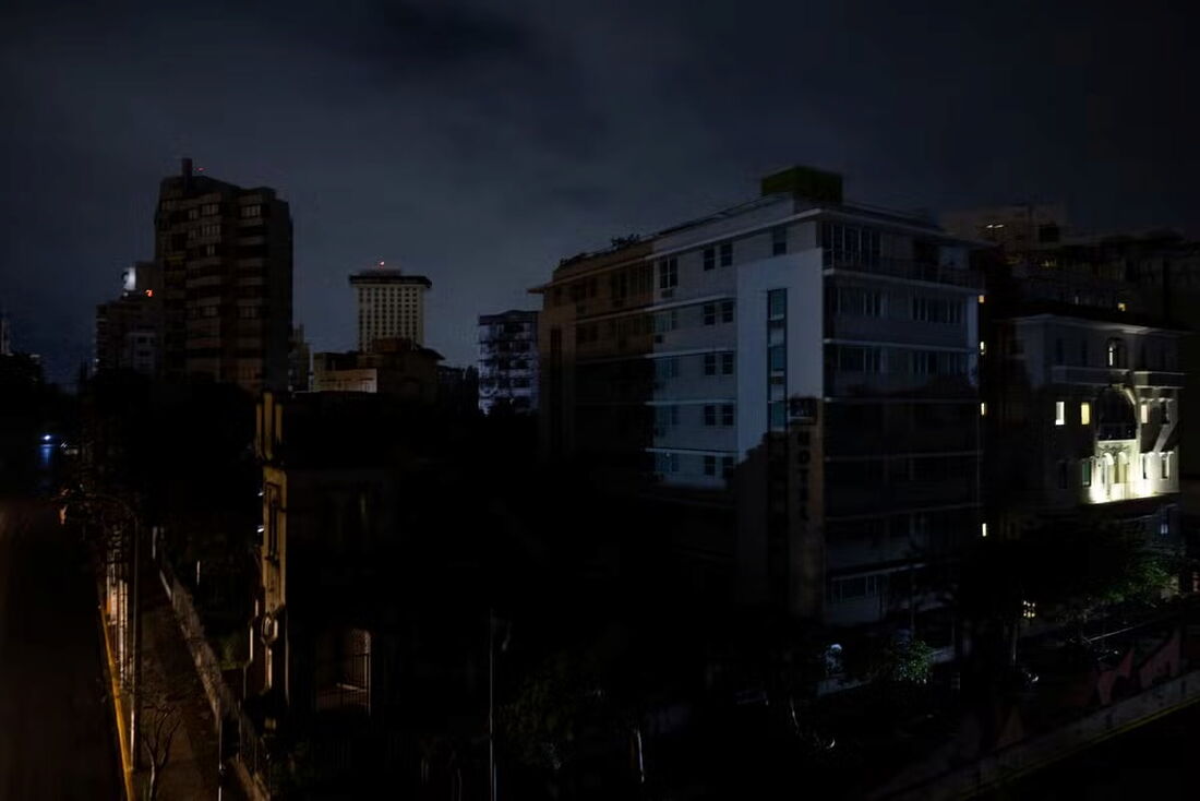 San Juan, capital de Porto Rico, sem luz na véspera do Ano Novo 