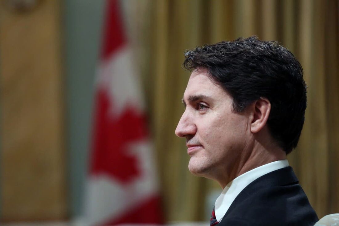 O primeiro-ministro do Canadá, Justin Trudeau.