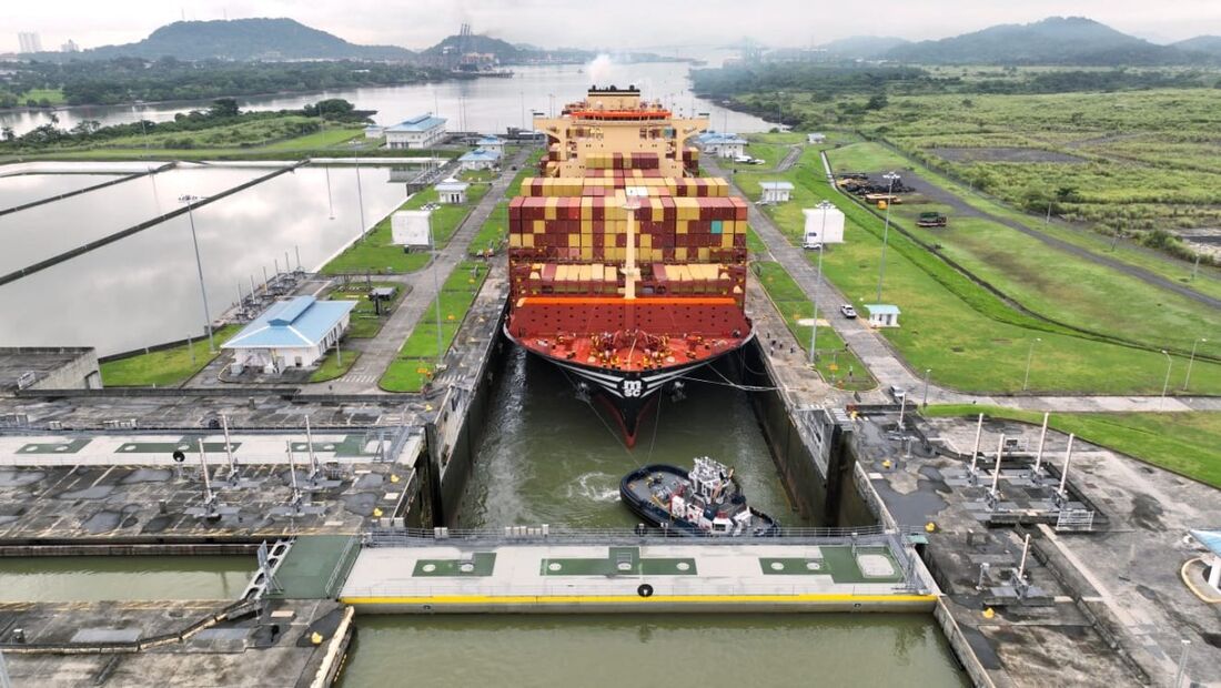 Canal do Panamá é importante passagem para o comércio