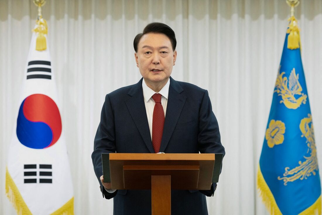 Yoon Suk Yeol, presidente afastado da Coreia do Sul