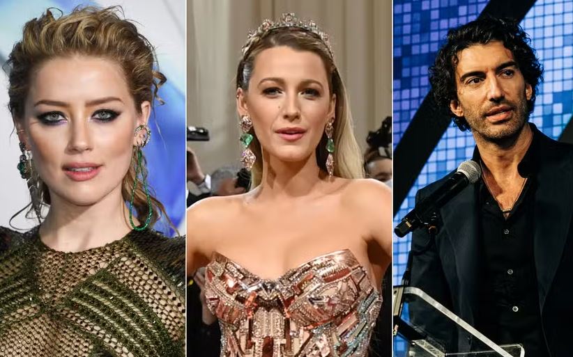 Amber Heard, Blake Lively e Justin Baldoni