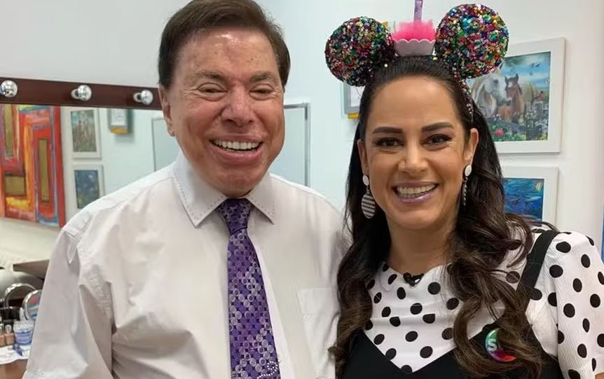 Silvia Abravanel e o pai, Silvio Santos, morto em agosto de 2024 