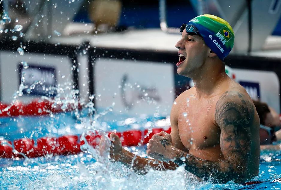 Guilherme Caribé nos 100m livre