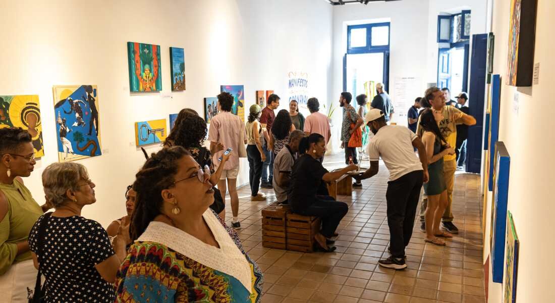 Exposição "No Manifesto das Ruas, Sou Meu Carnaval"