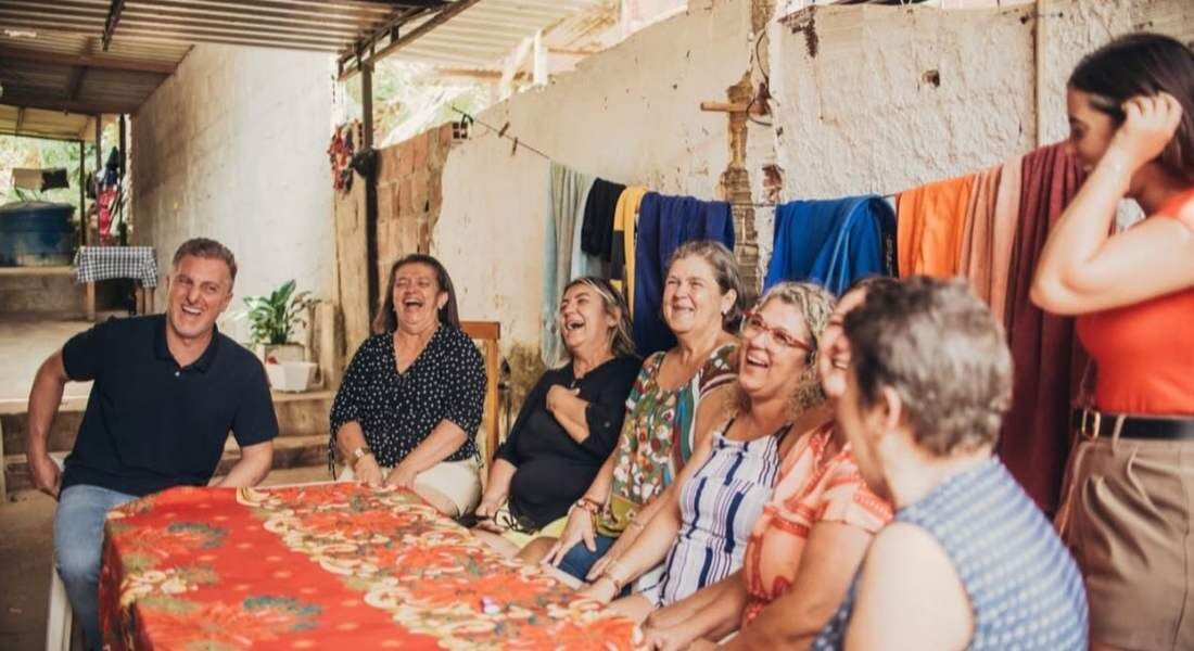 Luciano Huck gravou primeira parte do programa em setembro