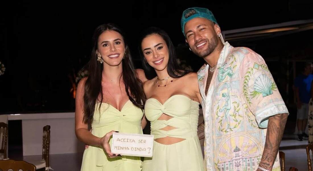 Neymar e Bruna Biancardi esperam mais uma filha