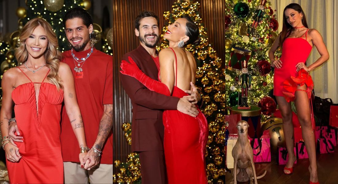 Famosos publicaram em sua redes a noite de Natal desta terça (24)