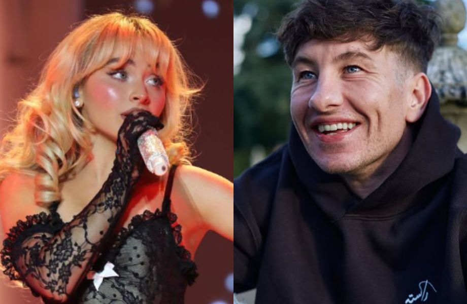 A cantora Sabrina Carpenter e o ator Barry Keoghan