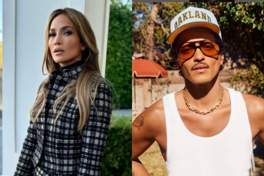 Jennifer Lopez se surpreendeu com valor de uma hora de show de Bruno Mars