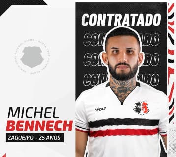 Santa Cruz apresentou o zagueiro Michael Bennech 