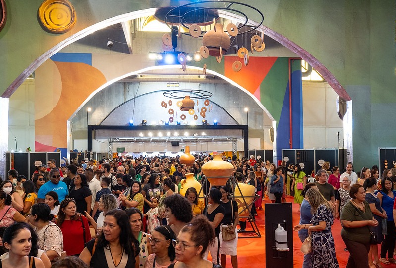 Um dos grandes eventos que movimentou o Pernambuco Centro de Convenções foi a Fenearte