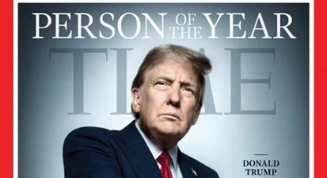 Trump na capa da revista Time