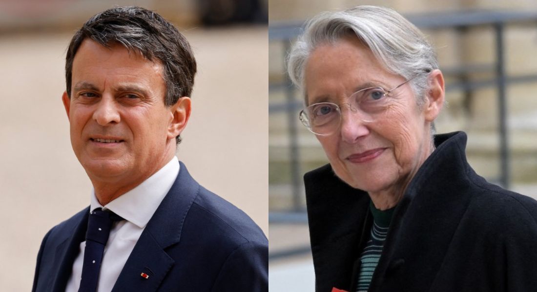  Manuel Valls e Elisabeth Borne