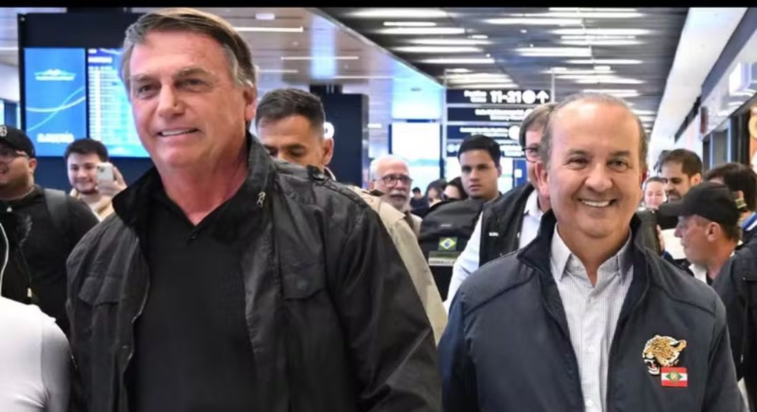 Bolsonaro e Jorginho Mello