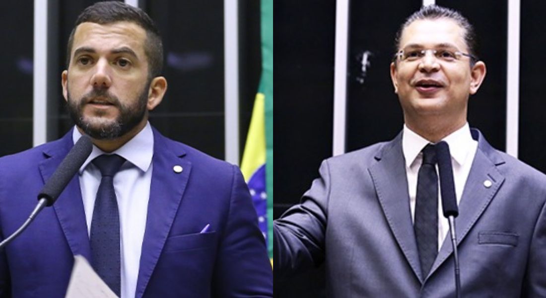  Deputados federais Carlos Jordy e Sóstenes Cavalcante, ambos do PL-RJ