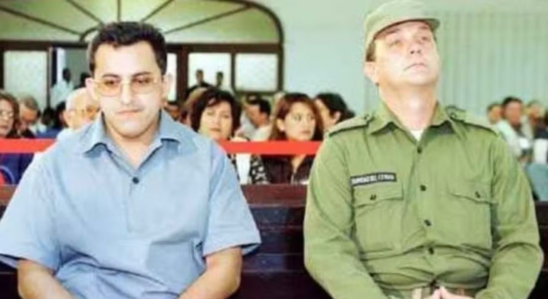 Raúl Ernesto Cruz León, durante julgamento em Cuba