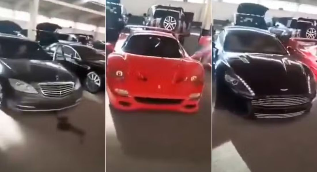 Ferraris, Lamborghinis e Rolls Royces: vídeo mostra garagem de luxo de Bashar al-Assad