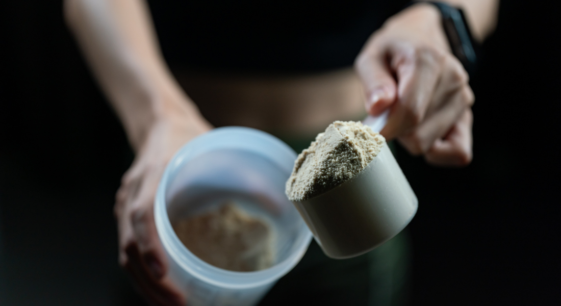Whey protein é um suplemento alimentar