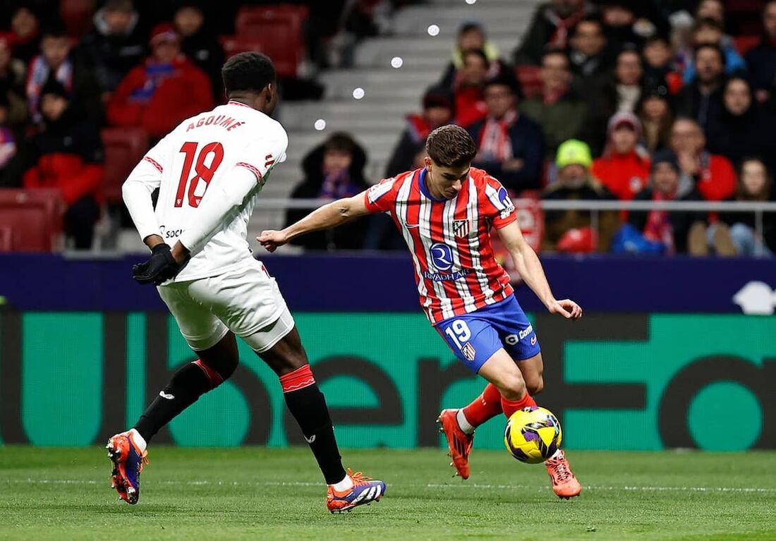 Atlético de Madrid contou com mais um gol de Julian Alvarez 