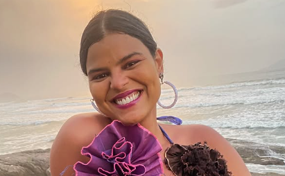 A artista Amanda Magalhães