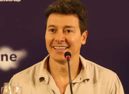 O apresentador Rodrigo Faro