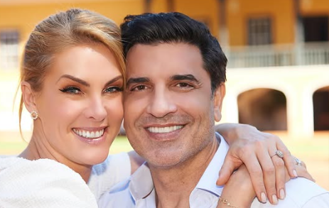 Ana Hickmann e Edu Guedes