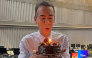 O apresentador e jornalista César Tralli 