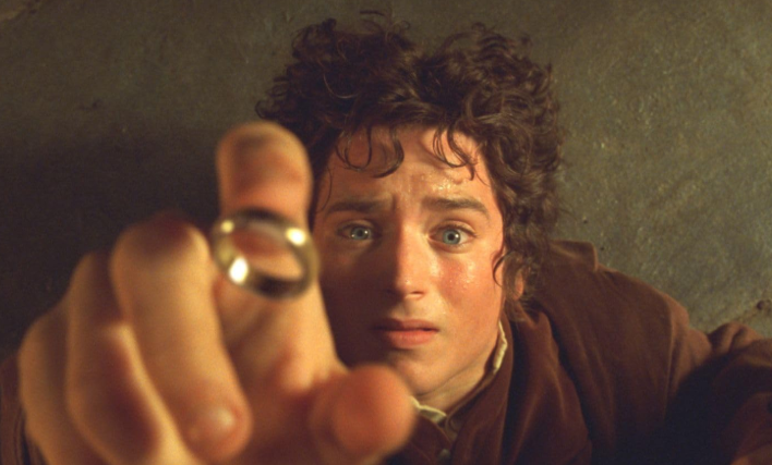 Elijah Wood como Frodo, em "O Senhor dos Aneís: A Sociedade do Anel"