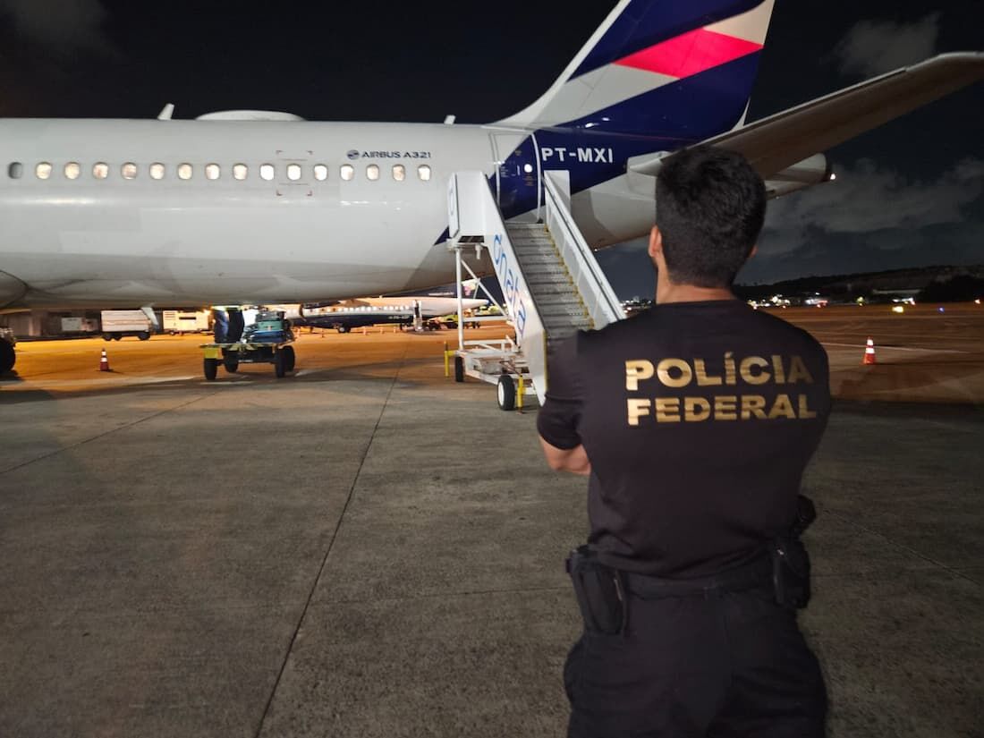 Polícia Federal prendeu o pernambucano no Aeroporto dos Guararapes, no Recife