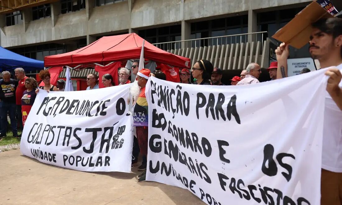 Protesto contra anistia em Brasília