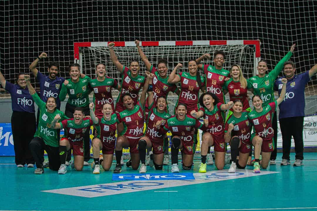 Clube Português busca título da Liga Nacional de Handebol, principal competição da modalidade no país 